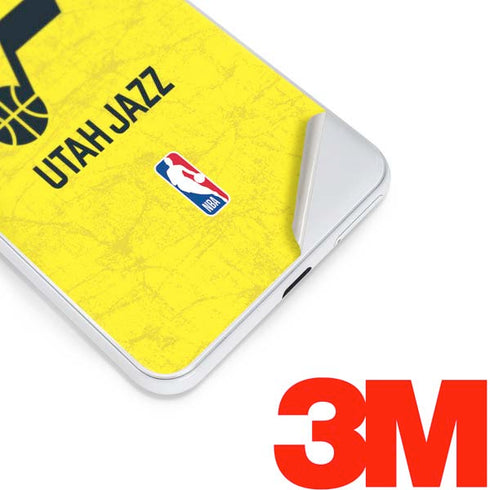 NBA Utah Jazz Yellow Texture Google Pixel 3 Skin